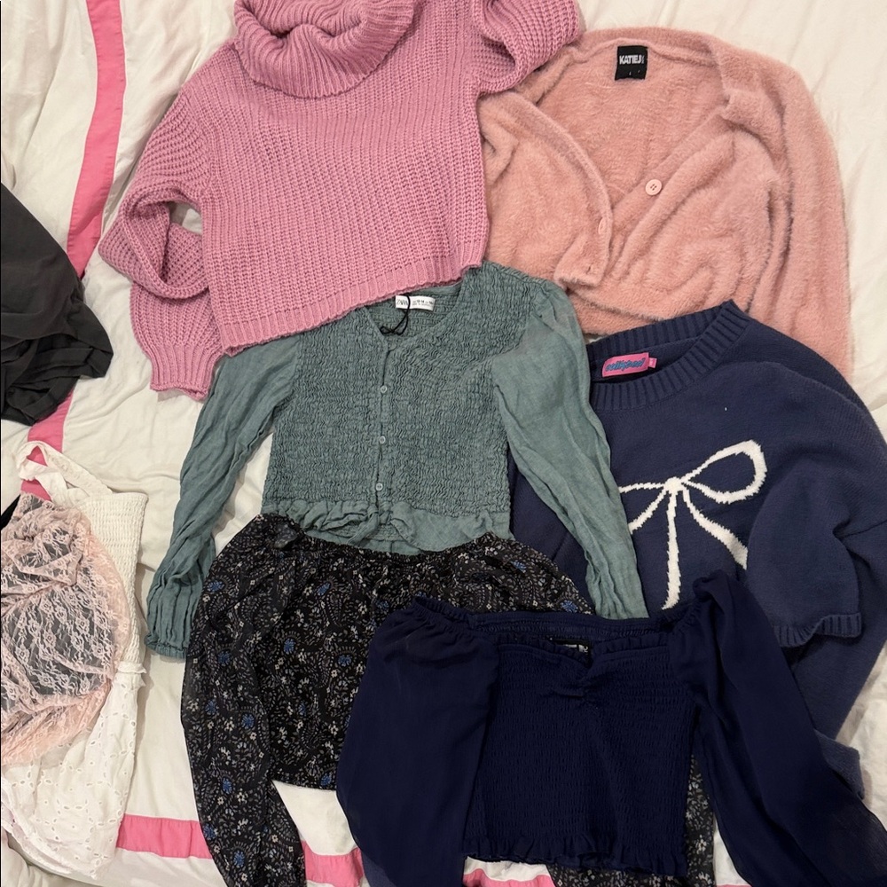 Katie J.  NYC, Zara, edikted,  Turtleneck/tops Sweater for girls size 12